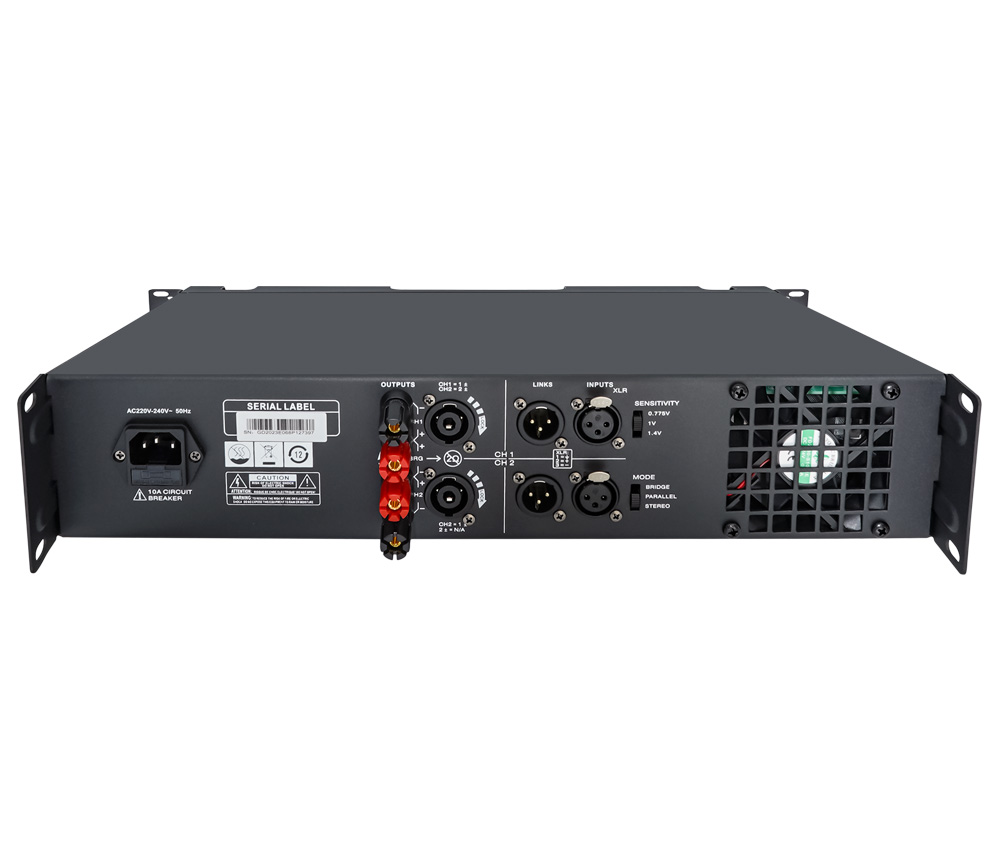 F系列H類(lèi)雙通道模擬功放 OBT-AMP800